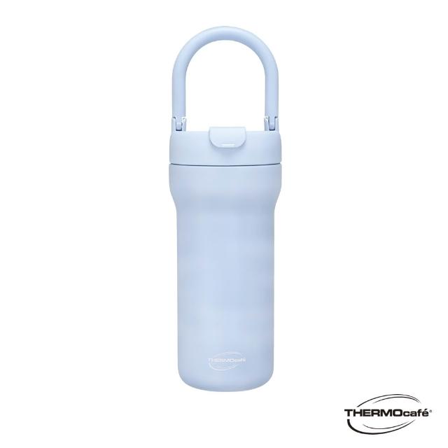 【THERMOcafe 凱菲】可提式寬口徑陶瓷塗層保溫瓶ml(TCHB-720S)