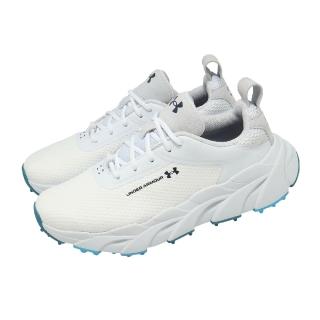 【UNDER ARMOUR】高爾夫球鞋 W Halo Hybrid SL 女鞋 白 防水鞋面 緩震 6009284100