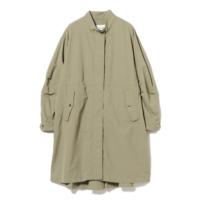 【BEAMS】官方旗艦館 Ray BEAMS / 女裝 背後 打褶 立領 大衣
