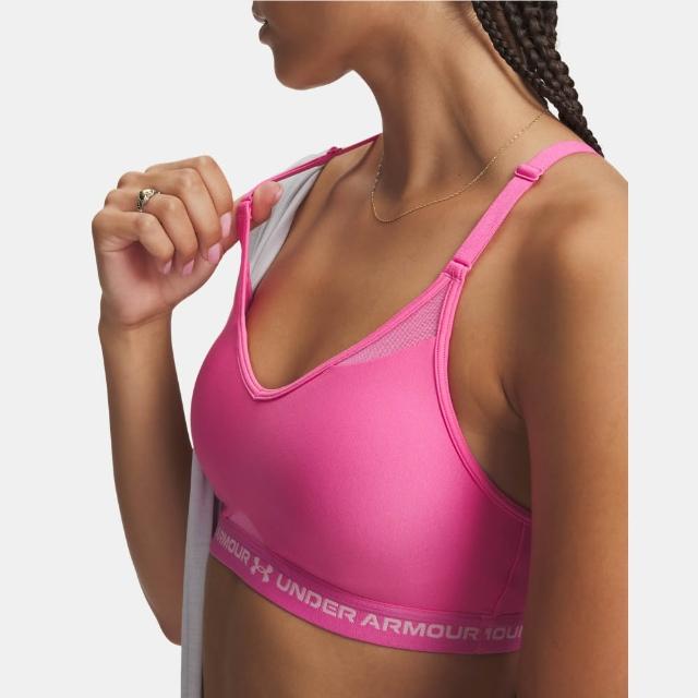 【UNDER ARMOUR】UA 女 Crossback 低衝擊/中衝擊 運動內衣(多色任選)