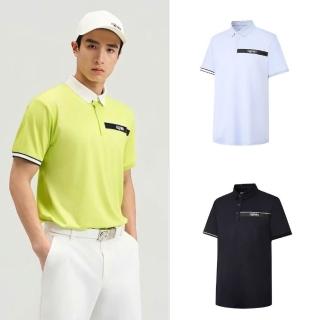 【HONMA 本間高爾夫】男款透氣短袖polo衫 2026春夏款 日本高爾夫專業品牌(M-2XL 黑色 HMMX707R101)