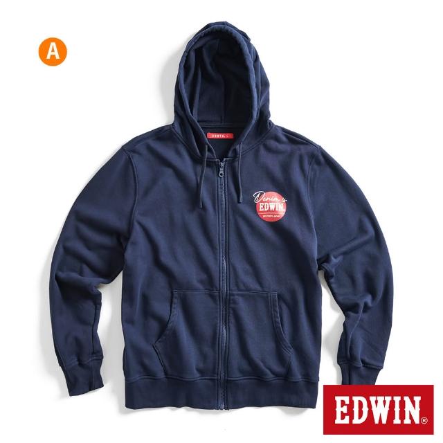 【EDWIN】男女裝 圓領保暖上衣/外套 (共9款)
