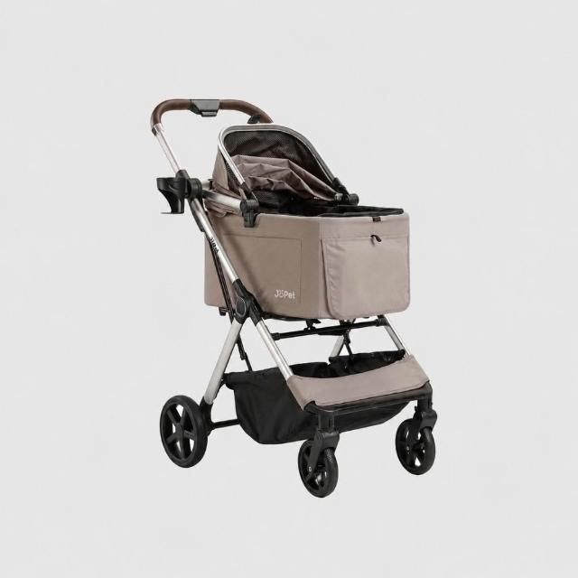 【JoPet】寵物推車 一鍵瞬收 可帶籃收車 Velo維羅 BF02