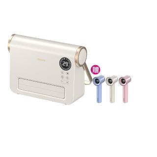 【Philips 飛利浦】石磨烯壁掛暖風機 送100檔手持扇 超值組(AHR3126FX+ACR3222)