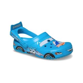 【Crocs】中性鞋 閃電麥坤聯名 Dinoco 卡駱班克駱格 藍色(213582-90H)