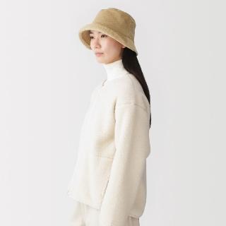 【MUJI 無印良品】燈芯絨漁夫帽(黑色/象牙白/米色)56.5-59cm
