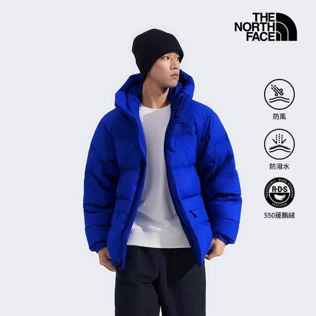 【The North Face】經典ICON男款DWR防潑水羽絨外套(多款任選)