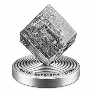 {行闊國際} -2022迦納共和國- 隕石 | 1oz阿勒泰隕石+1oz銀幣 | 精品盒裝